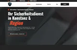 Startseite der Website MZ Schutz